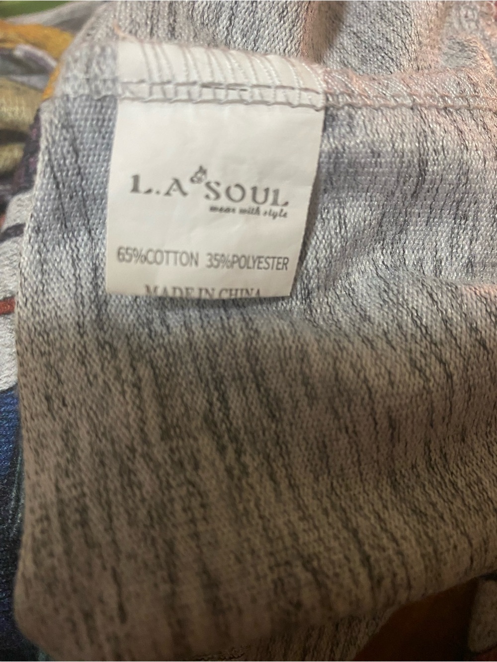 LA Soul Mushroom Colorful Pullover Hoodie S 🍄 - Picture 6 of 6